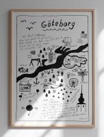 FINE LITTLE DAY | GOTHENBURG POSTER | アートプリント/アートポスター (50x70cm) 北欧 雑貨 インテリア リビング おしゃれの商品画像