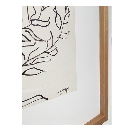 HENRI MATISSE (アンリ・マティス) | Le platane (natural frame) | アートプリント/アートポスター フレーム付き  北欧 スカンジナビアン