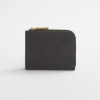 POMTATA (ポンタタ) | NUB L Zip Short Wallet (black) | 財布 ショートウォレット国産 レザーの商品画像