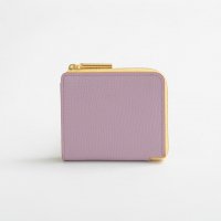 POMTATA (ポンタタ) | LIO L Zip Box Short Wallet (m.pink) | 財布 ショートウォレット 国産 レザーの商品画像