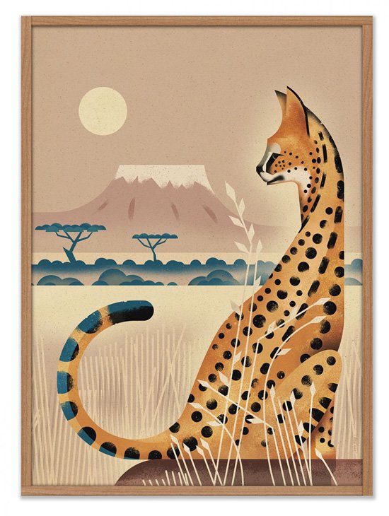 HUMAN EMPIRE | DIETER BRAUN | SERVAL POSTER | ポスター (50x70cm 