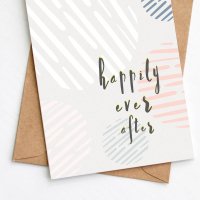 GREENWICH PAPER STUDIO | HAPPILY EVER AFTER CARD (GPS-23) | グリーティングカード ウェディング 結婚式の商品画像
