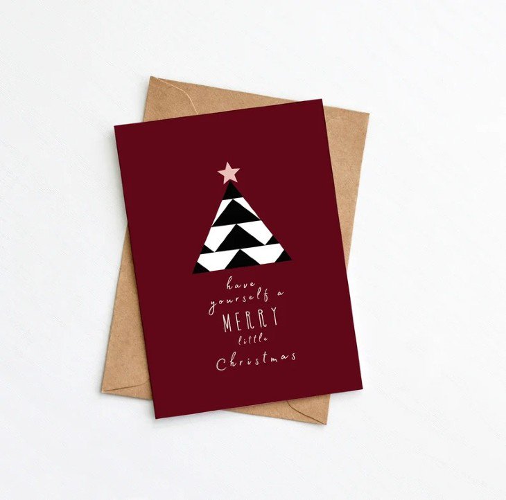 GREENWICH PAPER STUDIO | MERRY LITTLE CHRISTMAS CARD (GPS-41