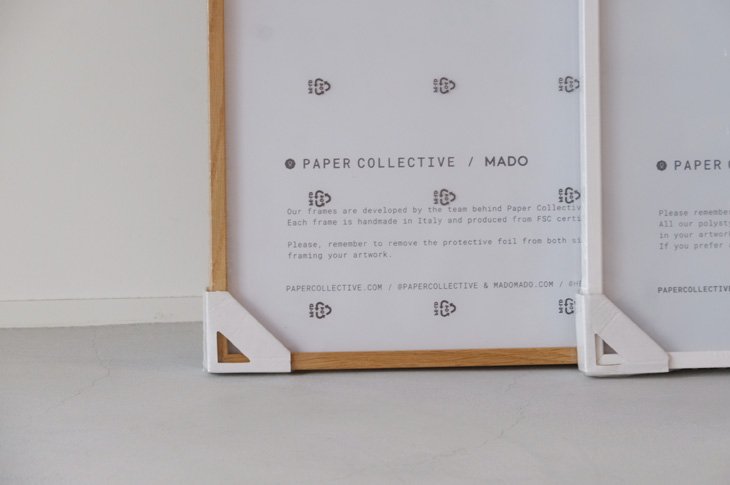 PAPER COLLECTIVE / MADO | ポスターフレーム (oak) | 50x70cm 送料