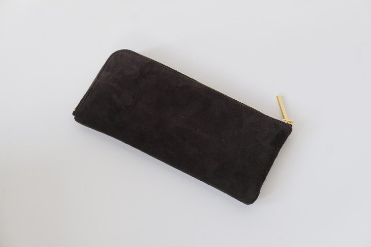 POMTATA (ポンタタ) | NUB L Zip Long Wallet (black) | 送料無料 財布 ロングウォレット 国産 レザー