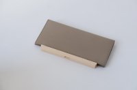 yuruku (륯) | Wood Plate Folder Long Wallet (gray) | ̵  쥶å  ץξʲ
