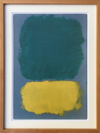 MARK ROTHKO (マーク・ロスコ) | Untitled, 1968 | アートプリント/ポスター フレーム付き 北欧 モダンアート 抽象画  アートポスター