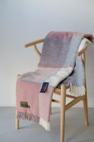 TWEEDMILL | Block Check Charcoal/Dusty Pink Throw |  (150x183cm)  ĥɥߥ ֥󥱥åȤξʲ