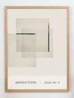 CARO CARO PRINTS | Neutral Scandinavian Art Print (GMTC-7501) | ȥץ/ȥݥ (30x40cm) ̲ ֥ȥ饯Ȥξʲ