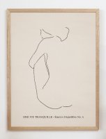 CARO CARO PRINTS | Female Line Art Print (MODM-5201) | ȥץ/ȥݥ (30x40cm) ̲ ֥ȥ饯Ȥξʲ
