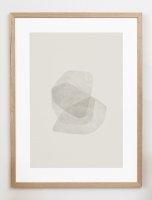 CARO CARO PRINTS | Abstract Neutral Art Print (GMTC-3601) | ȥץ/ȥݥ (30x40cm) ̲ ֥ȥ饯Ȥξʲ