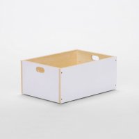 MOHEIM | LINDEN BOX (Mサイズ / ホワイト) | リンデンボックス 北欧 収納 シンプル おしゃれ お祝い 新築の商品画像