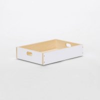 MOHEIM | LINDEN BOX (Sサイズ / ホワイト) | リンデンボックス 北欧 収納 シンプル おしゃれ お祝い 新築の商品画像