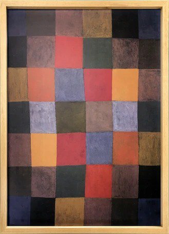 PAUL KLEE (パウル・クレー) | New Harmony, 1936 (natural frame 