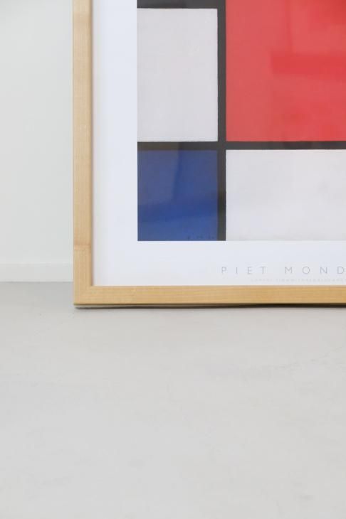 PIET MONDRIAN (ピエト・モンドリアン) | Composition with Red, Blue 