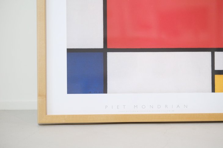 PIET MONDRIAN (ピエト・モンドリアン) | Composition with Red, Blue