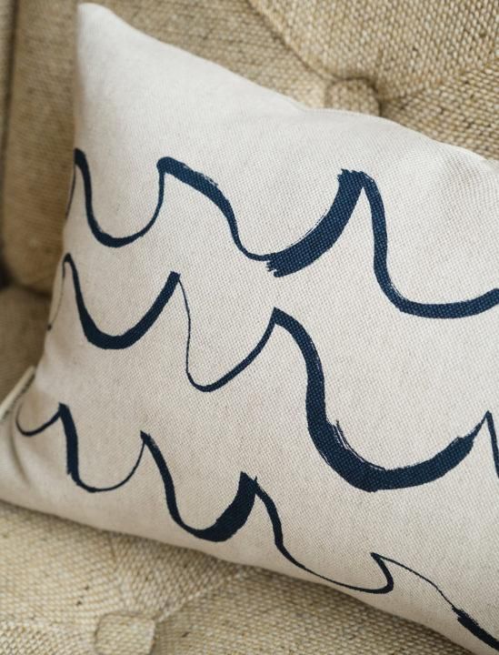 FINE LITTLE DAY | WAVE CUSHION COVER (no.1672) (38x58cm