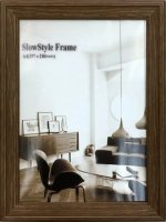 【A4】BICOSYA | スロースタイルフレーム | 木製額縁 | A4サイズ (brown) Slow Style Frame ブラウン 送料無料の商品画像
