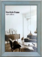 【A4】BICOSYA | スロースタイルフレーム | 木製額縁 | A4サイズ (blue) Slow Style Frame ブルー 送料無料の商品画像