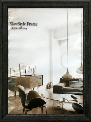 【A4】BICOSYA | ヌーベルフレーム | 木製額縁 | A4サイズ (gray)【Novel Frame グレー】