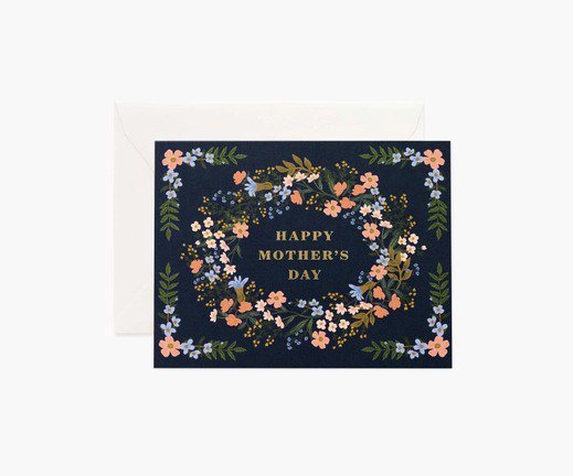 RIFLE PAPER CO. | MOTHER'S DAY WREATH (GCHM023) | グリーティング