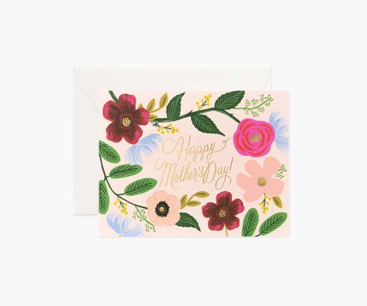 RIFLE PAPER CO. | WILDFLOWERS MOTHER'S (GCHM017) | グリーティング