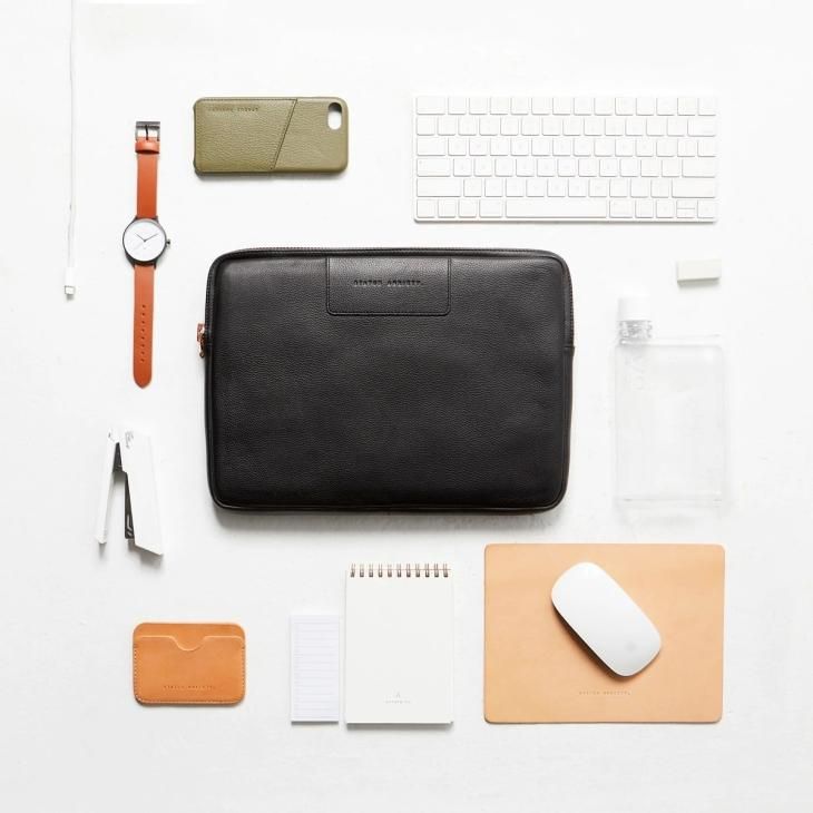 STATUSANXIETY | BEFORE I LEAVE (black-black) Laptop Cover
