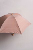 hatsutoki | little garden 晴雨兼用折畳み傘 (fig brown) | 折りたたみ傘 UVカット 防水加工の商品画像
