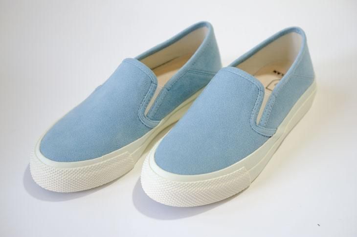 STANCLAN | ZUPPA (suede/willow green) size 23.5cm | スリッポン