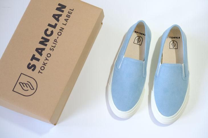 STANCLAN | ZUPPA (suede/willow green) size 23.5cm | スリッポン