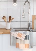 LAPUAN KANKURIT (ラプアンカンクリ) | SOINTU towel 46x70cm ( cinnamon gray-linen) | タオル ふきん キッチン 北欧 おしゃれの商品画像