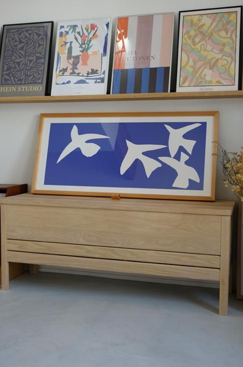 HENRI MATISSE (アンリ・マティス) | Les oiseaux,1947 (natural frame ...