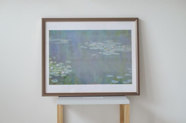 睡蓮、詳細、1903年 クロード・モネ作 壁掛けアートプリント ポスター