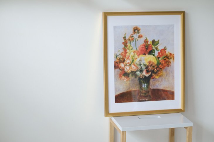 PIERRE-AUGUSTE RENOIR (ルノワール) | 花瓶の花 Fleurs dans un 