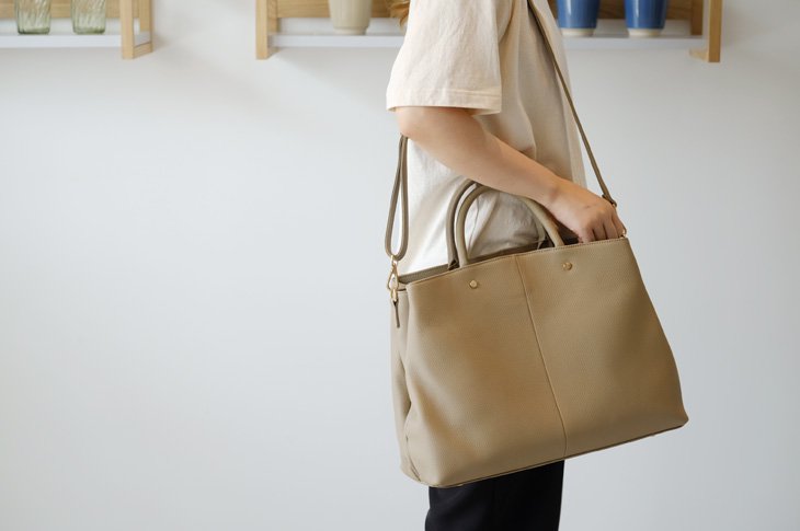 aroco (アロコ) | 2wayトートバッグ (graybeige) | ビジネス トート