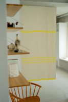 LAPUAN KANKURIT (ラプアンカンクリ) | USVA towel 95x180cm (linen yellow) | タオル マルチユースクロス 北欧 インテリアの商品画像