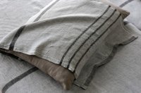 LAPUAN KANKURIT (ラプアンカンクリ) | USVA　bath towel 48x70cm (linen-grey) | タオル 北欧 おしゃれの商品画像