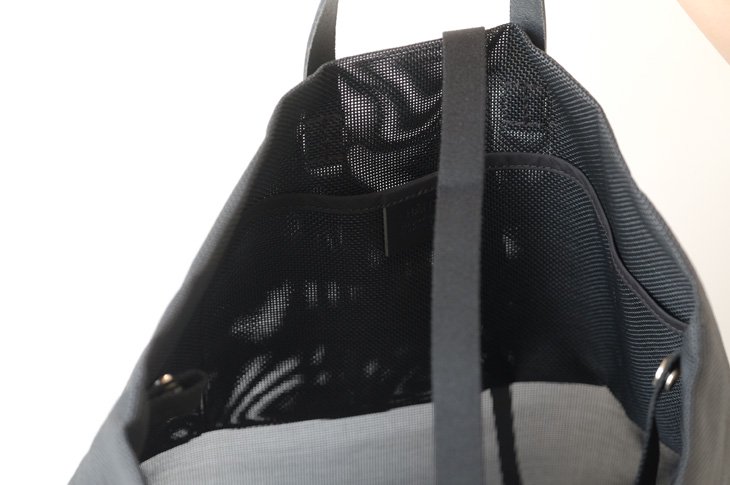 HANSKA (ハンスカ) | Backpack MOIRE (black mesh) | 送料無料 バッグ 