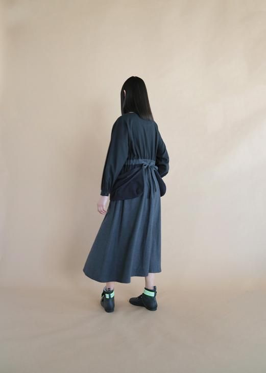 bedsidedrama (ベッドサイドドラマ) | Housekeeper Apron One-piece (black) | 送料無料 ワンピース  レディース お洒落