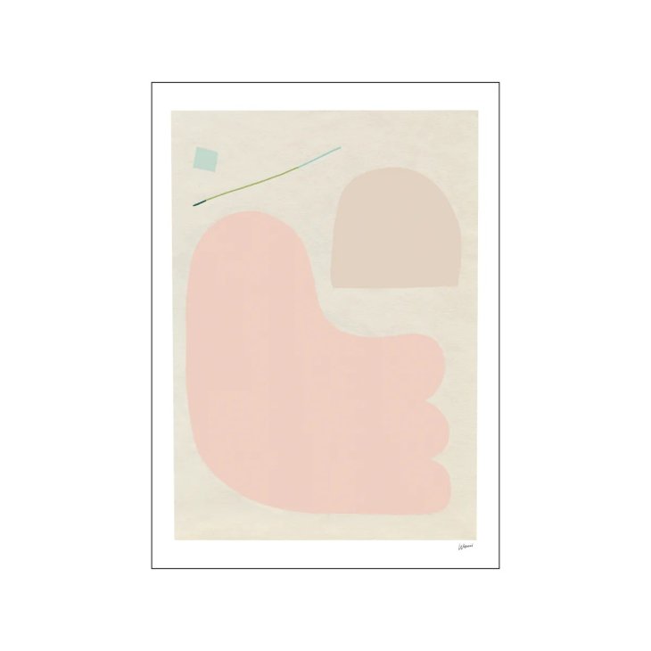 THE POSTER CLUB x Wensi Zhai | I Like Shapes 17 | 40x50cm アート 