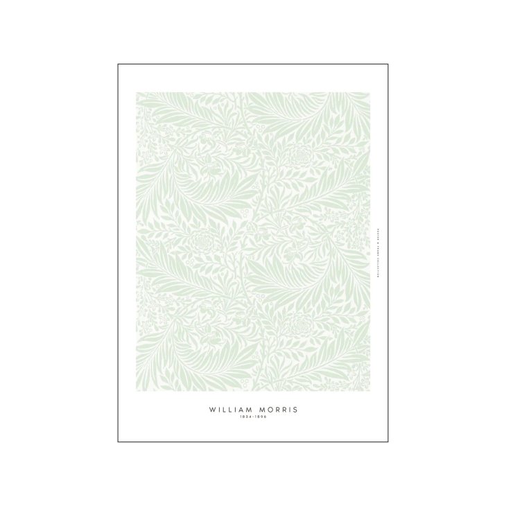 William Morris | Light Green | A5 アートプリント/アートポスター