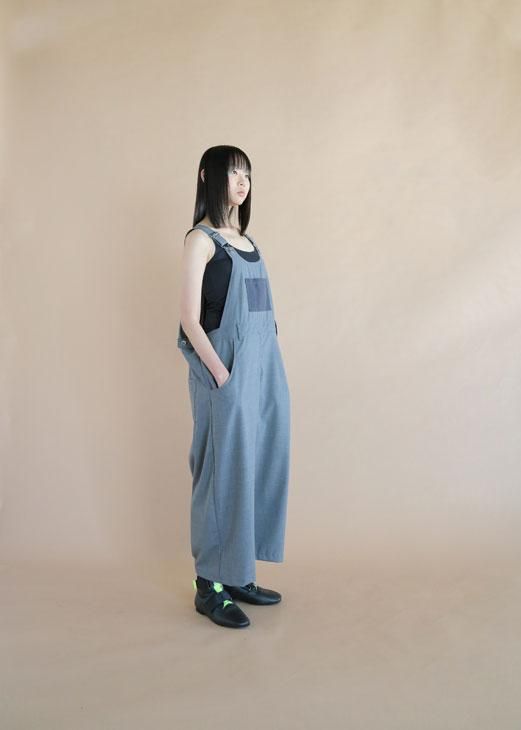 bedsidedrama (ベッドサイドドラマ) | Formal overall (grey) | 送料