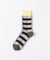 TRICOTE | チェックベロアソックス (l.gray) | 靴下 レッグウェア トリコテ かわいい の商品画像