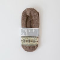 French Bull (フレンチブル) | アデルカバー (brown) | 靴下 ソックス 可愛い お洒落の商品画像
