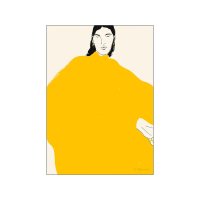 The Poster Club x Rosie McGuinness | Yellow Dress | 30x40cm ȥץ/ȥݥ ̲ ǥޡ ξʲ