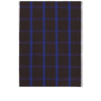 ferm LIVING (ファームリビング) | Hale Tea Towel (chocolate/bright blue) | タオル キッチン 北欧 の商品画像