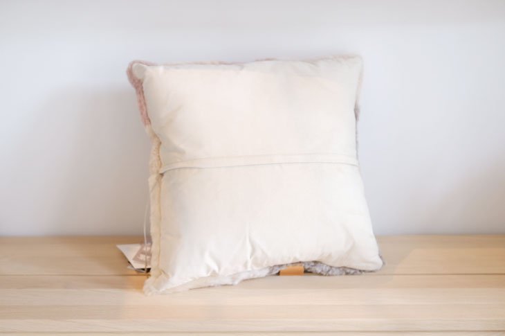 STAMP AND DIARY × Owen Barry | SQUARE PATCH CUSHION 45x45cm