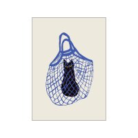 THE POSTER CLUB x  Chloe Purpero Johnson | The Cats In The Bag | 30x40cm アートプリント/アートポスター 北欧 デンマークの商品画像