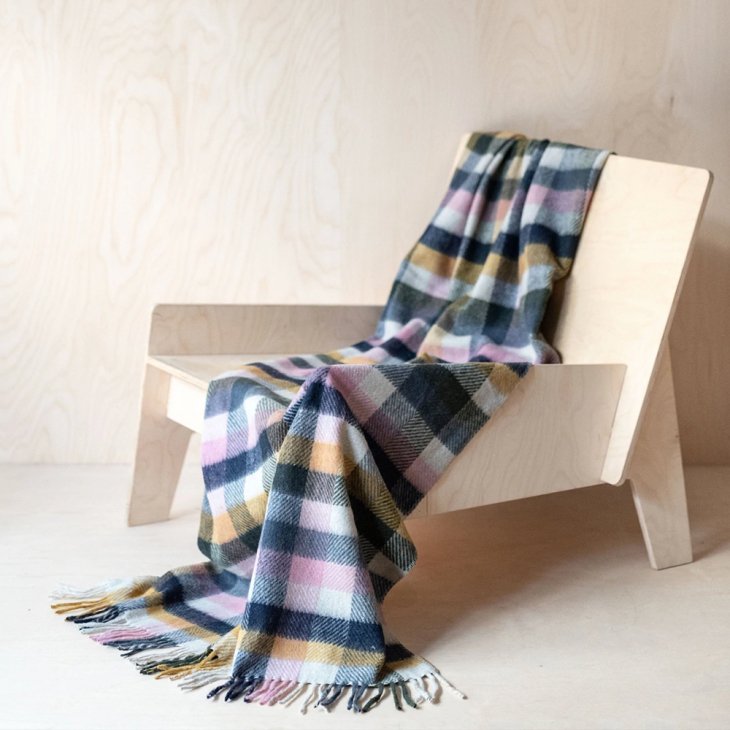 THE TARTAN BLANKET CO. | ニーブランケット ウィローヘリンボーン