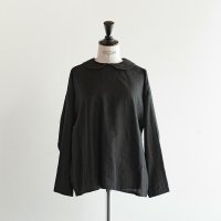 HEAVENLY (ヘブンリー) | Linen Roundcollar Pullover (black) | 送料無料   トップス シンプル の商品画像
